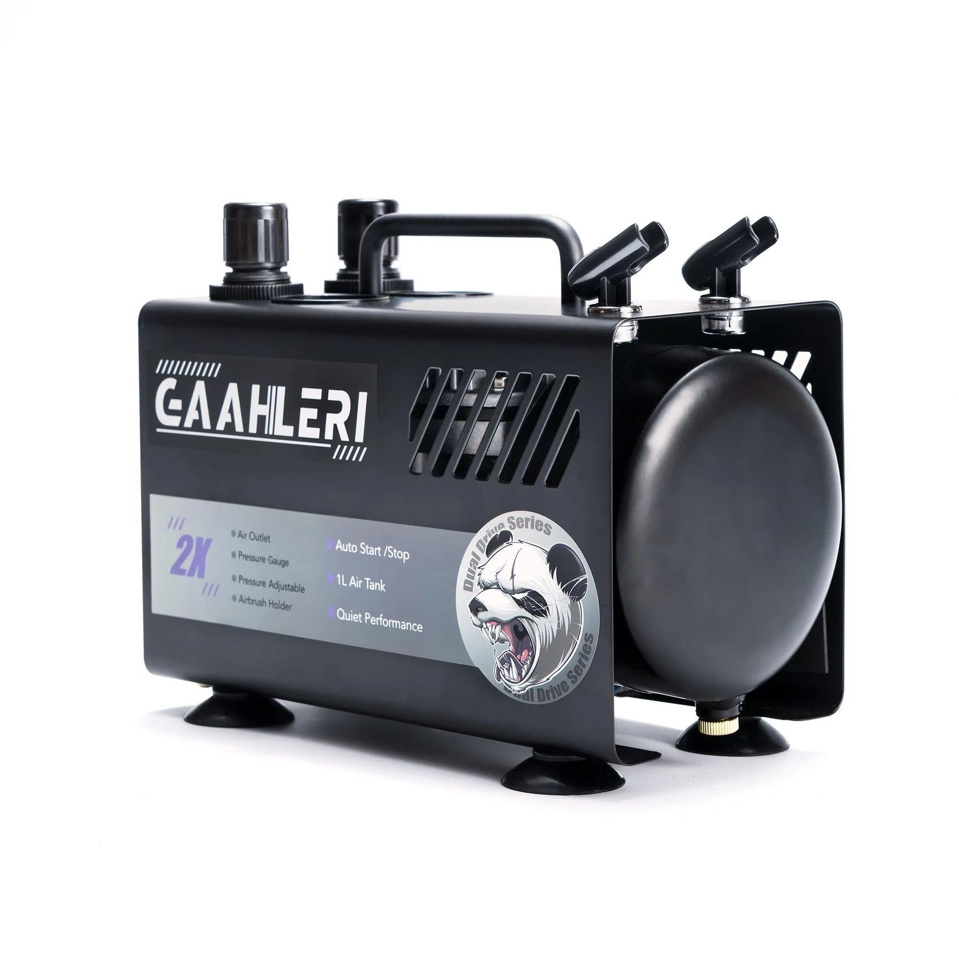 Gaahleri GT-918 Dual Drive Airbrush Compressor