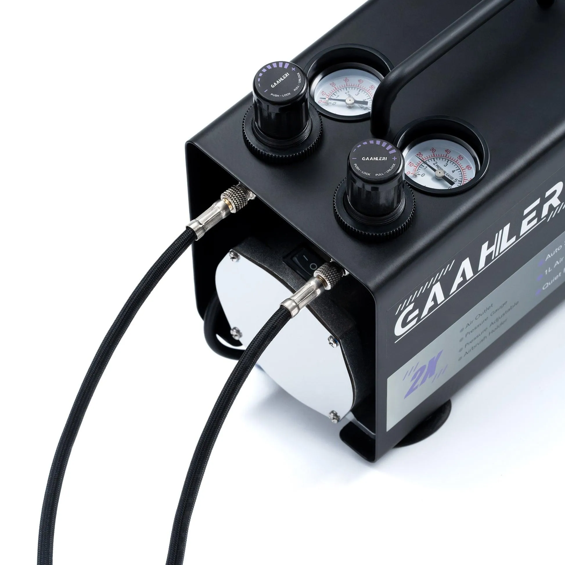 Gaahleri GT-918 Dual Drive Airbrush Compressor